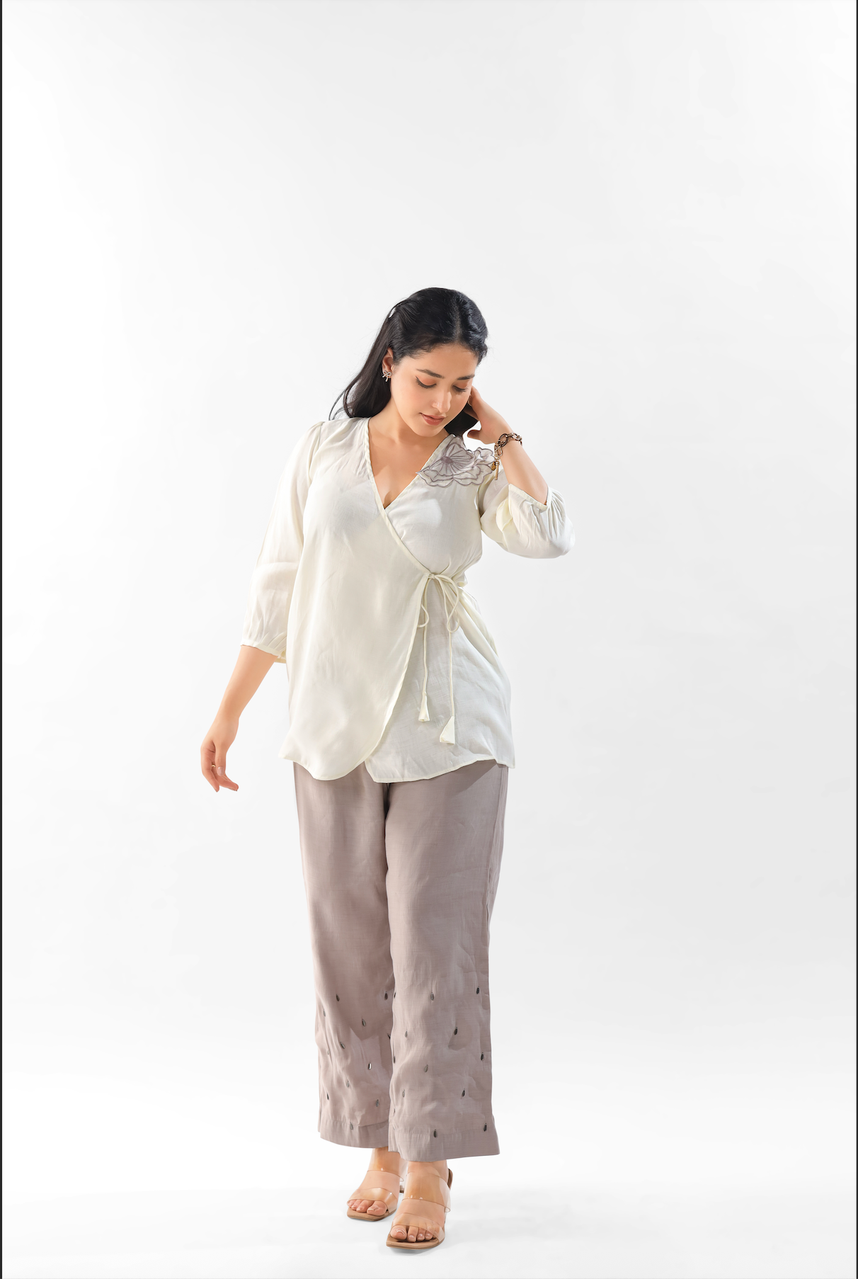 Ivory bloom set