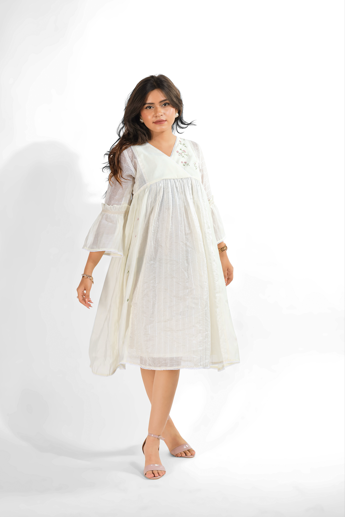 Soft flora dress