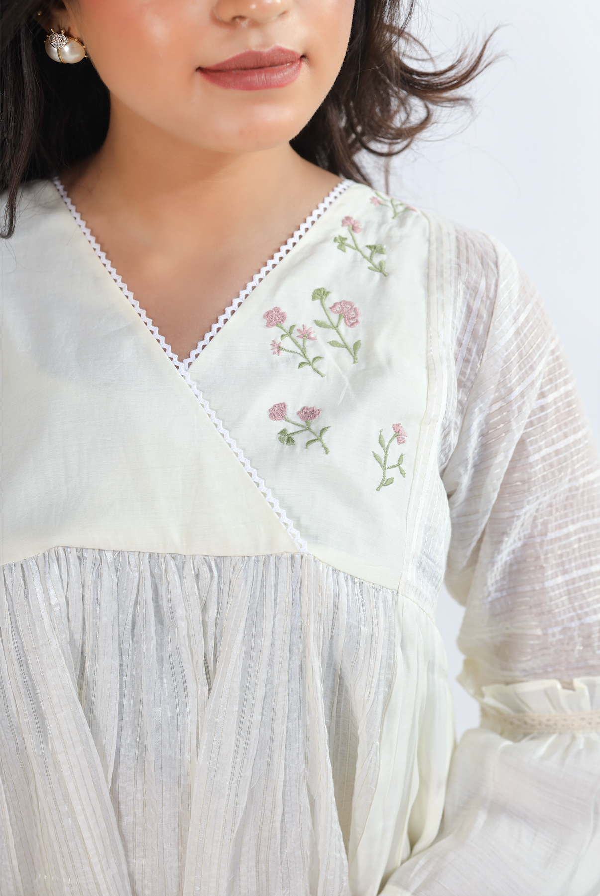 Soft flora dress