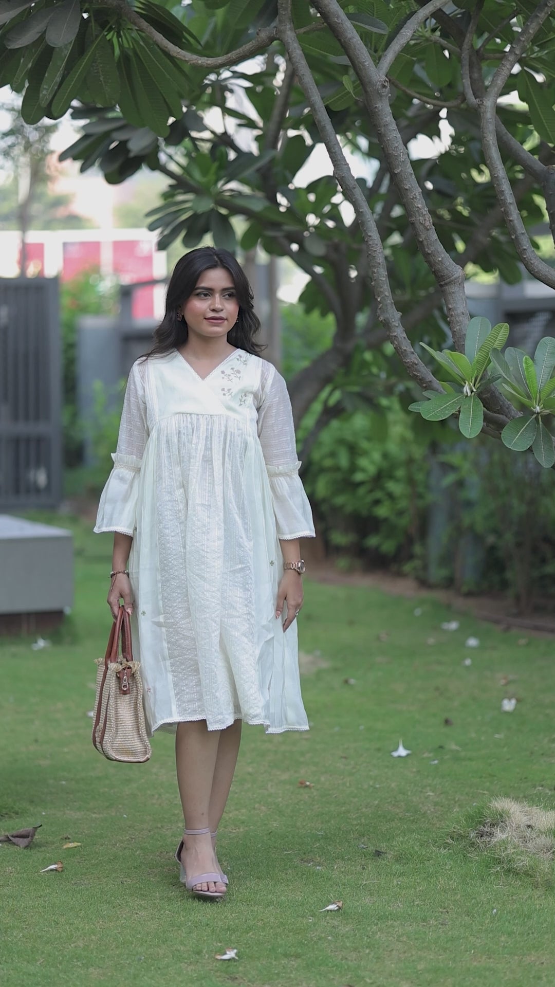 Soft flora dress